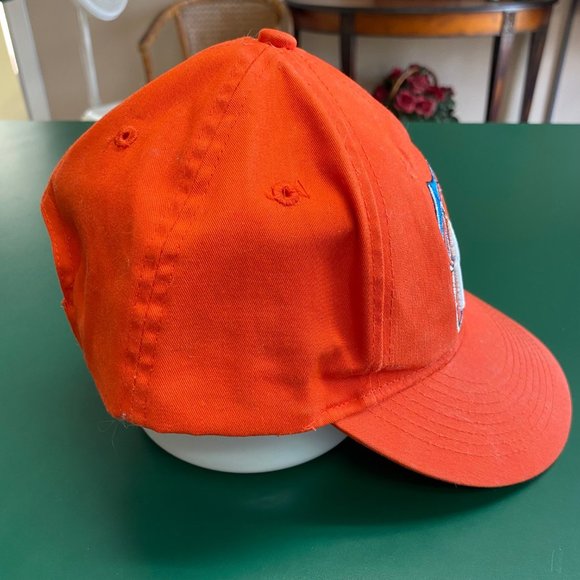 Orange Florida Marlins Team MLB OC Sports Ball Cap Hat Size: Adjustable Youth - Picture 4 of 7